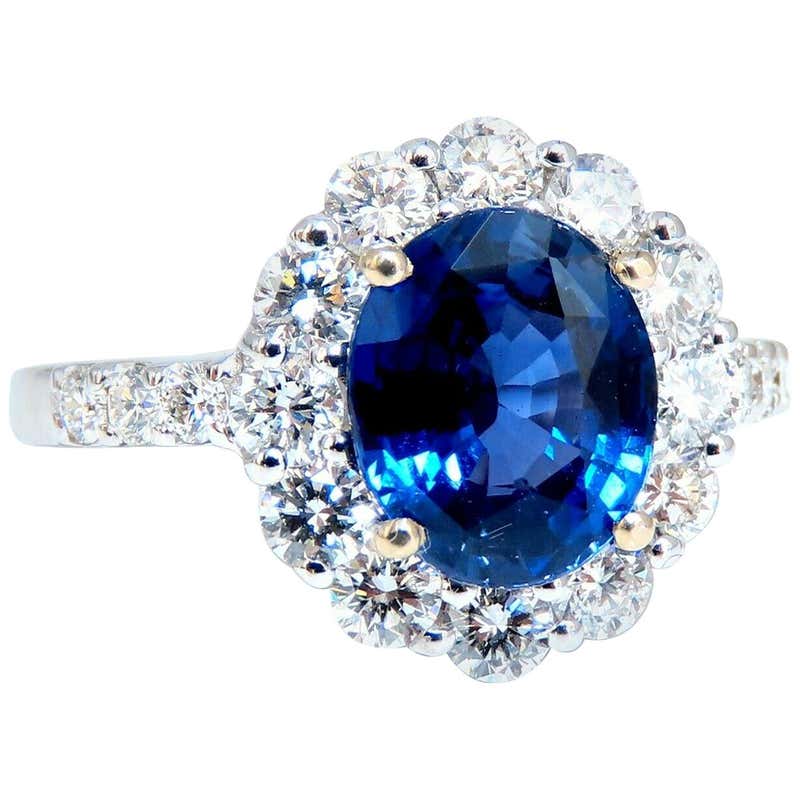 Antique Sapphire and Diamond Solitaire Rings - 3,012 For Sale at ...
