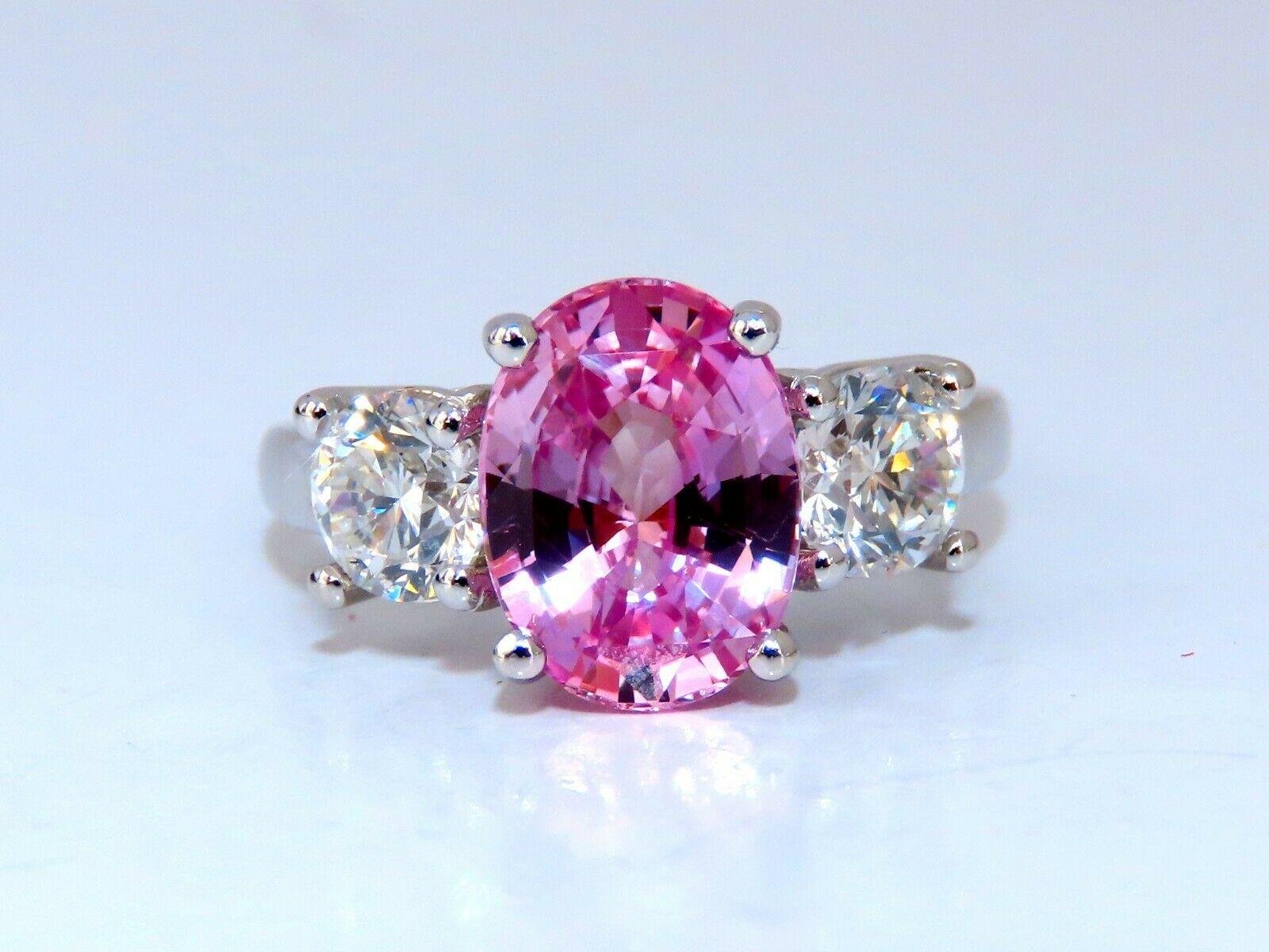 3 carat pink diamond