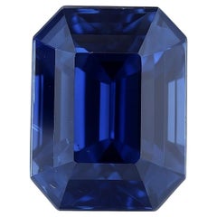 GIA-Certified 3.68 Carat Kashmir No Heat Blue Sapphire