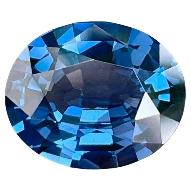 GIA Certified 3.69 carats Color Change Spinel Stone Oval Cut Natural Gemstone