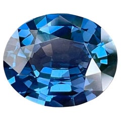 GIA Certificado 3,69 quilates Piedra Espinela Cambio de Color Talla Ovalada Gema Natural