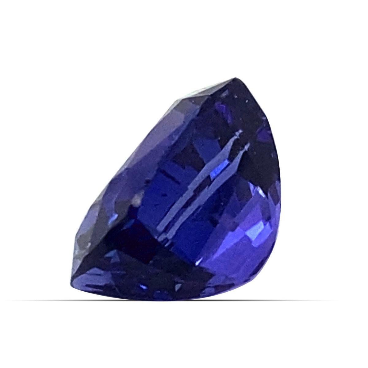 GIA-zertifizierter 3.77 Karat natürlicher unerhitzter blauer Saphir im Zustand „Neu“ im Angebot in Los Angeles, CA