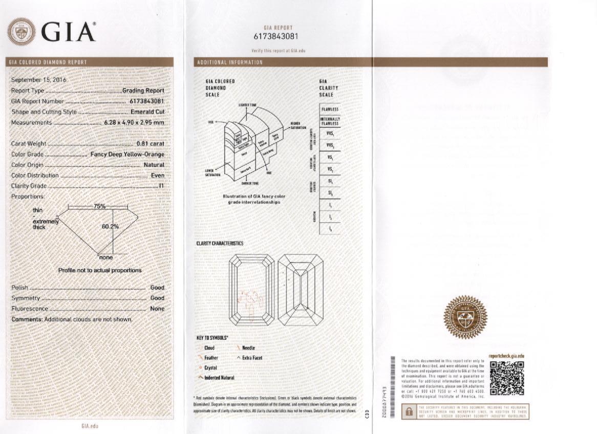 GIA Certified 3.81 Carat TW Detachable Two-Piece Toi Et Moi 18k White Gold Ring For Sale 1