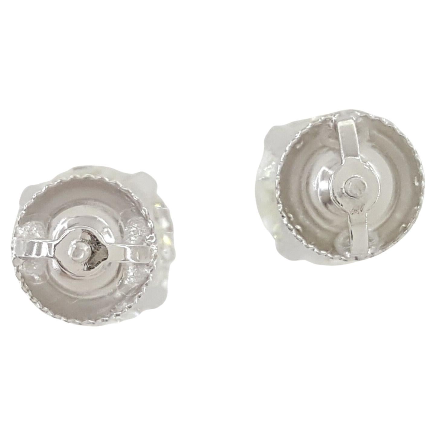 3.88 ct Vintage Old European Cut Diamond Stud Earrings in 14K White Gold
The earrings weigh 2.2 grams, contains 2 Natural Old European Cut diamonds weighing 3.88 ctw, J in color, VS2-SI2 in clarity. The diamonds faces up white & are 100%