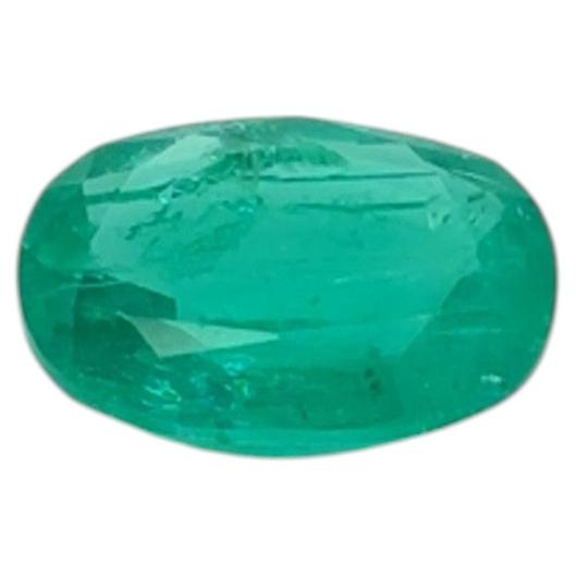 GIA Certified 3.95 Carat Cushion Cut Russian Emerald Loose Gemstone