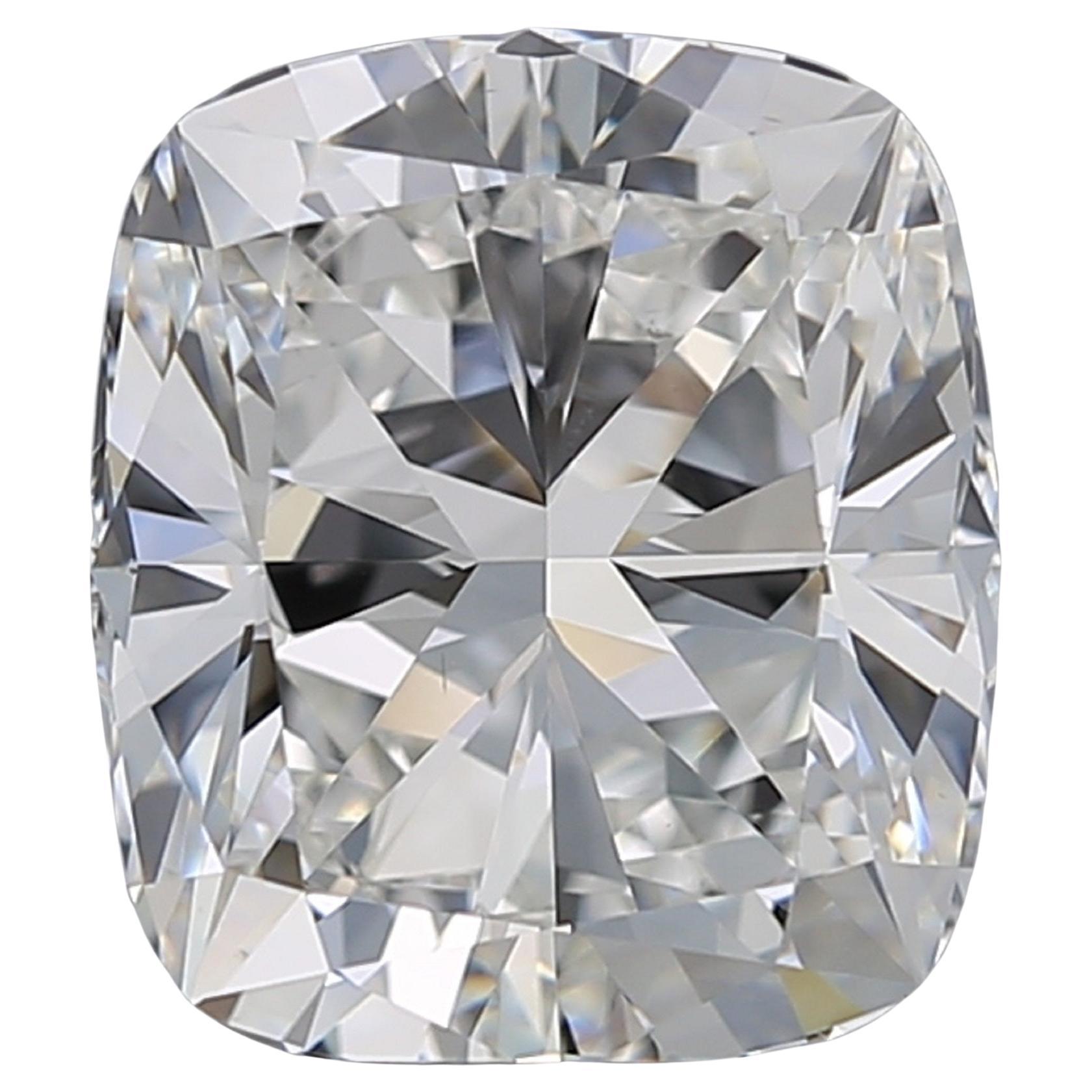 GIA Certified 4 Carat Cushion Cut Diamond Excellent Cut For Sale at 1stDibs