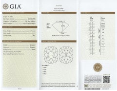 GIA Certified 4 Carat Old Mine Cut Diamond 14k Yellow Gold Drop Earrings