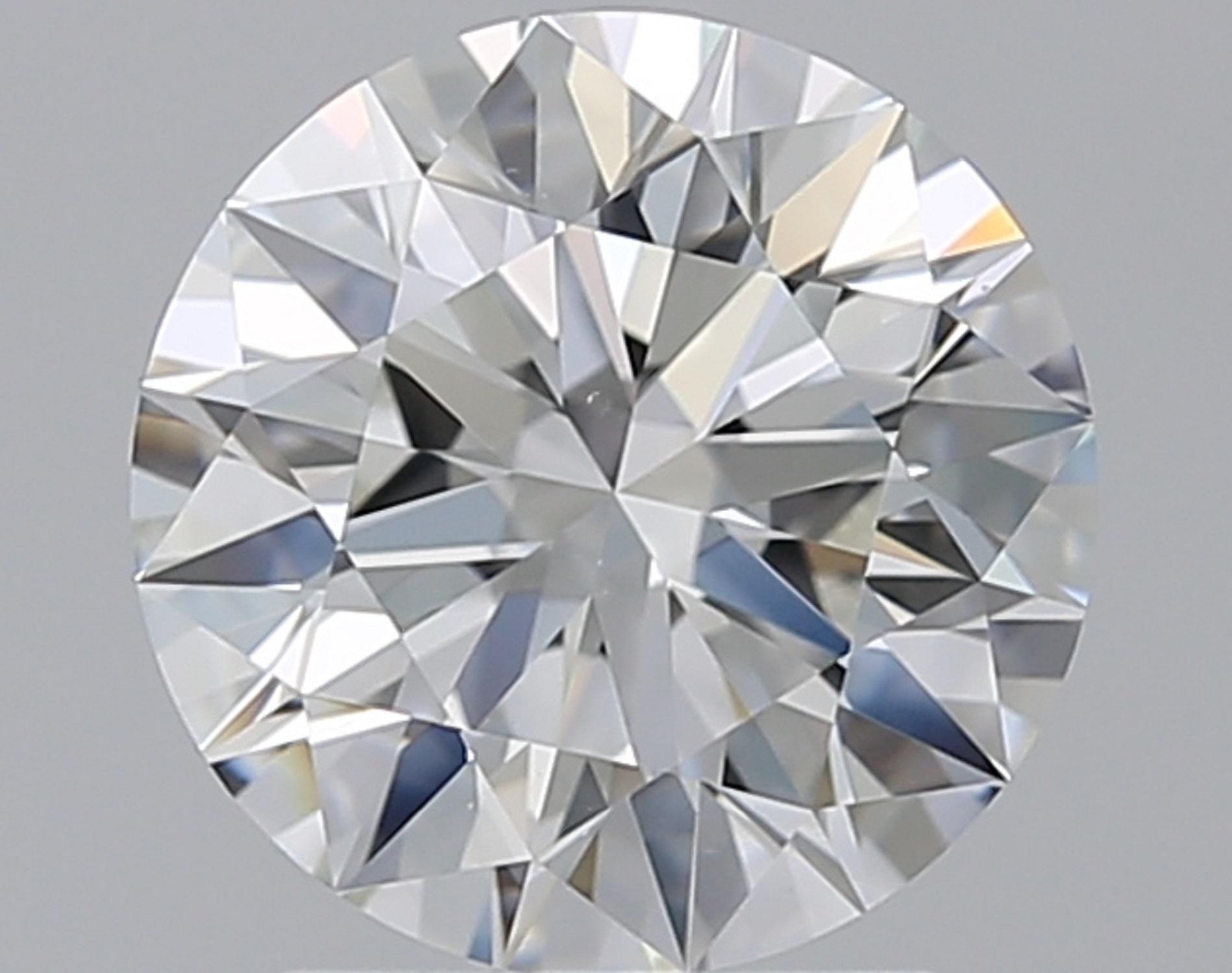 Contemporary GIA Certified 4 Carat Round Cut Diamond Stud Earrings E/F Color Flawless Clarity For Sale