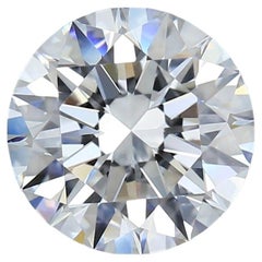 GIA Certified 4 Carats D Color VVS1 Clarity Round Brilliant Diamond Solitaire