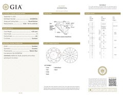 GIA Certified 4.00ct G SI2 Round Diamond Loose or Set in Solitaire Ring