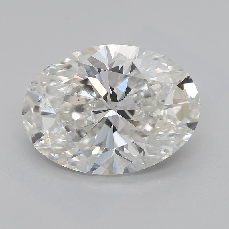 Elevate your jewelry collection with this stunning diamond ring, featuring a breathtaking center stone of oval I SI2 weighing 4.01. Crafted in luxurious yellow gold , its timeless design draws inspiration from vintage aesthetics, intricately