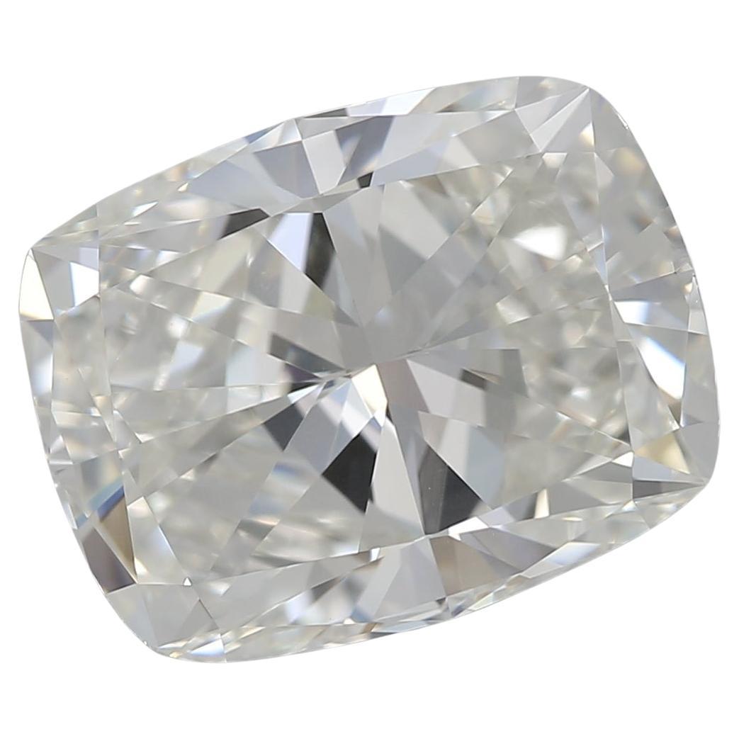 Diamante certificato GIA 4,01ct Cushion I VS1 sciolto o incastonato in un anello solitario