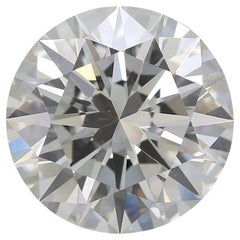 GIA zertifiziert 4,01ct J VS2 Runde Diamanten lose oder in Solitär-Ring gesetzt