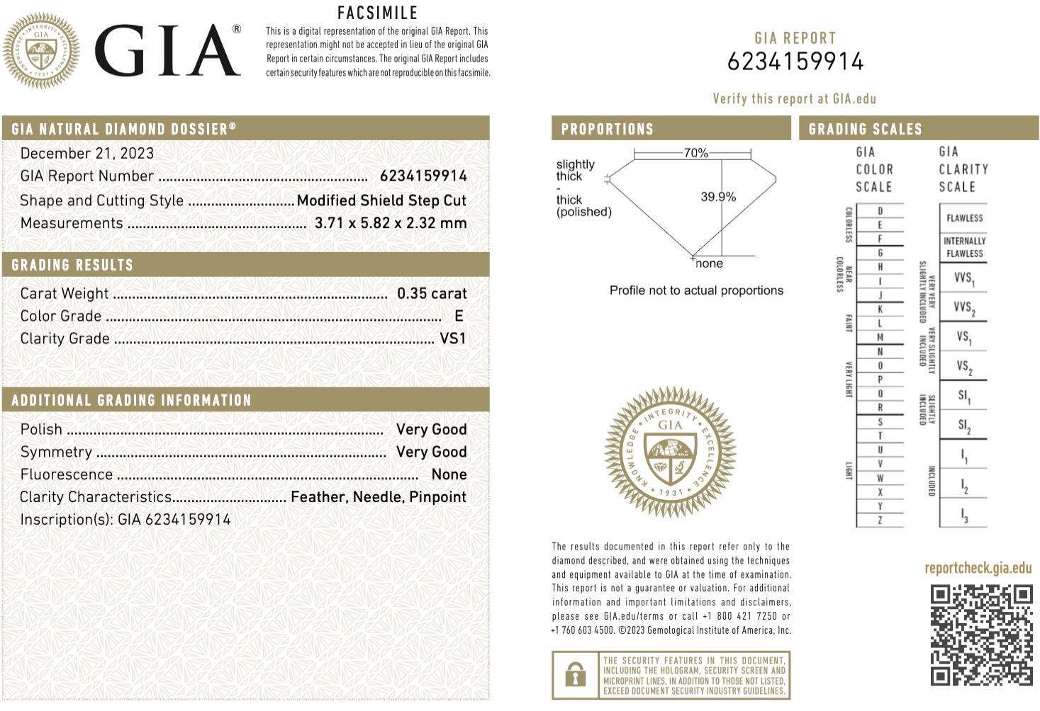 GIA Certified 4.02 Carat Cushion Cut Fancy Yellow Diamond Three Stone Ring For Sale 5