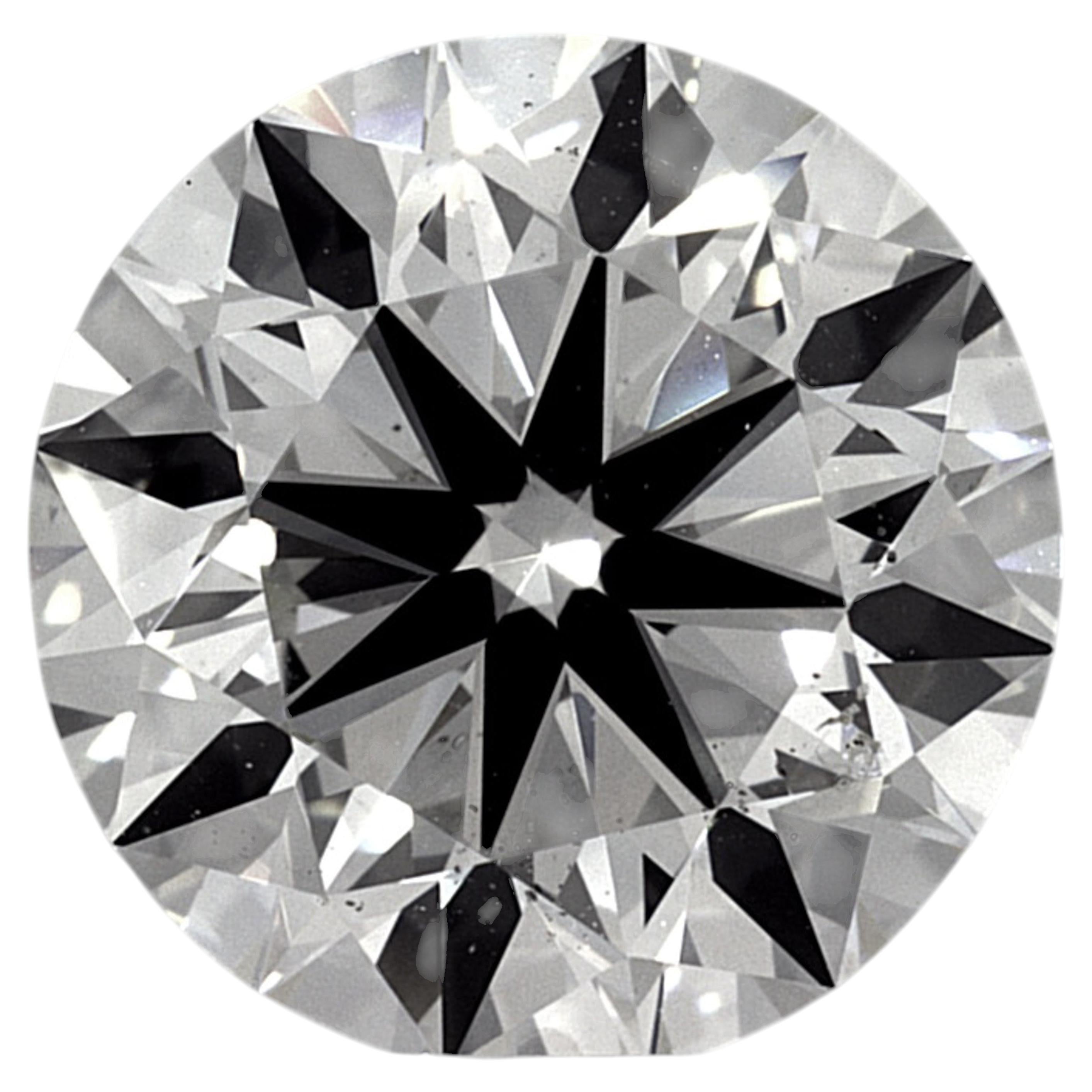 Diamante Natural Certificado GIA 4.02 CT Talla Brillante Redonda K SI1 Muy Buena Talla