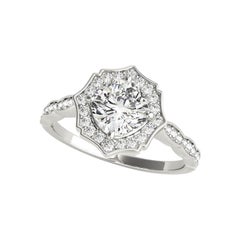 GIA Certified 4.03 Carat Cushion Halo Basket Cathedral Platinum Diamond Ring