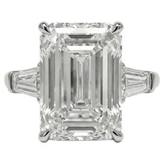 GIA Certified 4.03-carat emerald-cut diamond Emerald-Cut Diamond Ring GIA Certified 4.03-carat emerald-cut diamond Emerald-Cut Diamond Ring