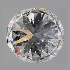 GIA Certified 4.03 Carat Round Brilliant Diamond D Color I1 Clarity Loose Stone