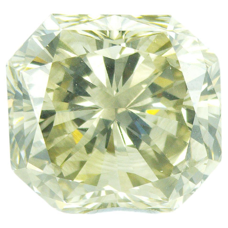 Diamant certifié GIA de 4,03 ct de couleur gris-vert foncé fantaisie