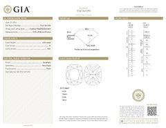 GIA Certified 4.04 Carat Cushion Cut Loose Diamond H / VS1