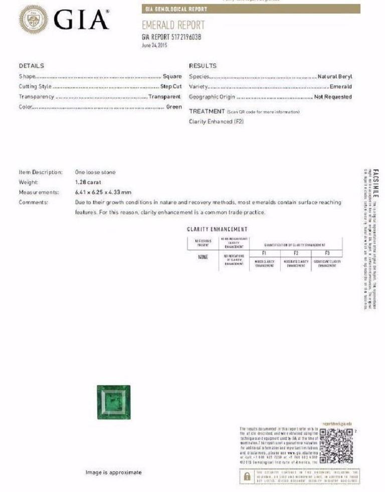 GIA Certified 4.09 Carat Natural Emerald Fancy Yellow Diamonds Ring 18 Karat 2