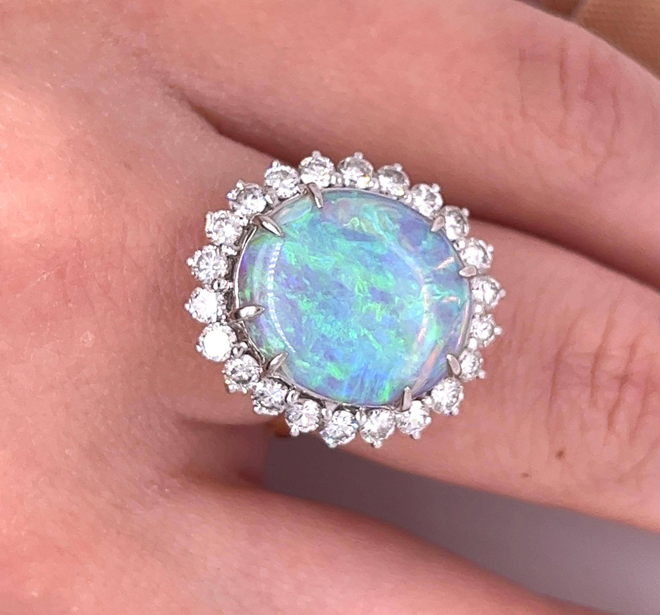 expensive opal engagement rings