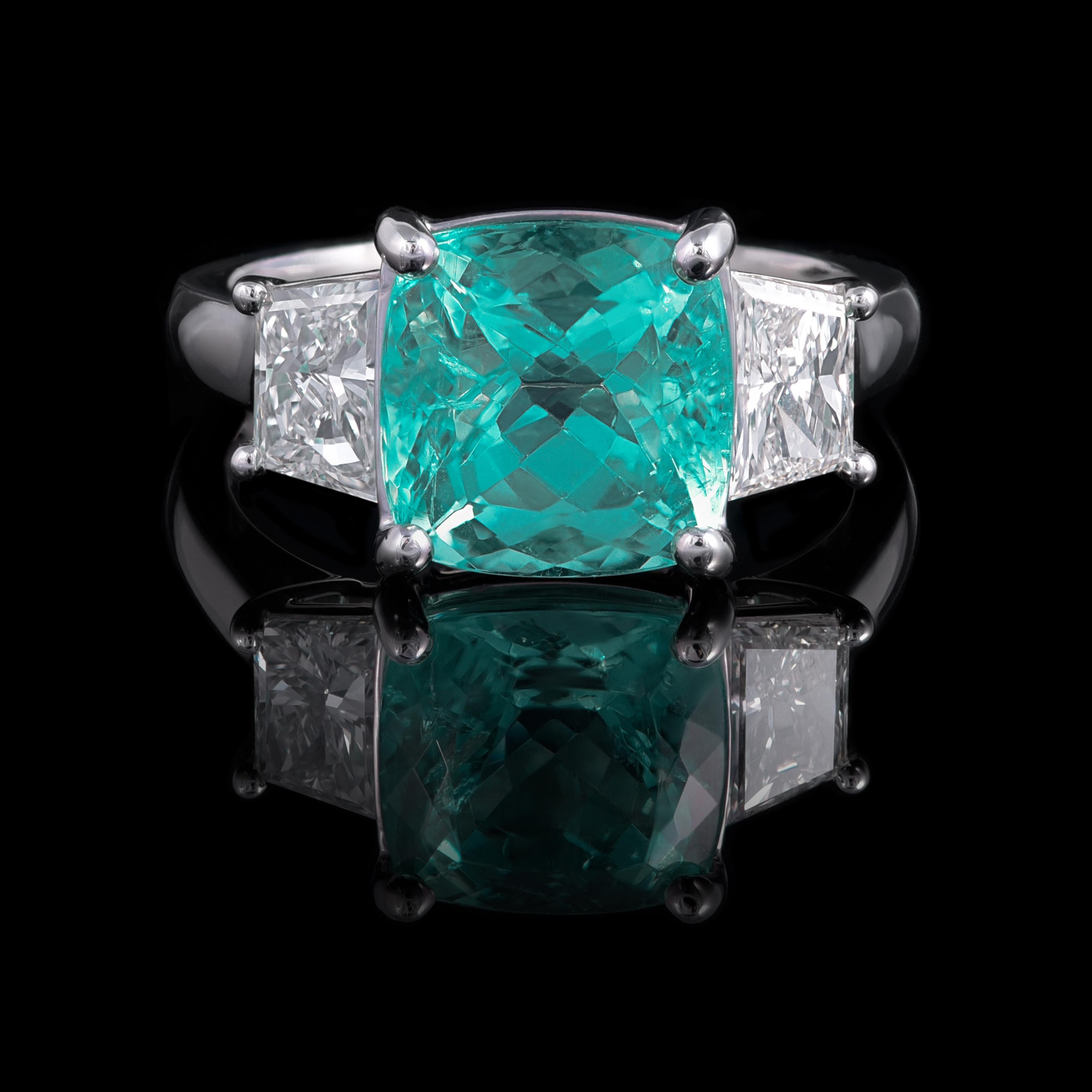 paraiba tourmaline rings for sale