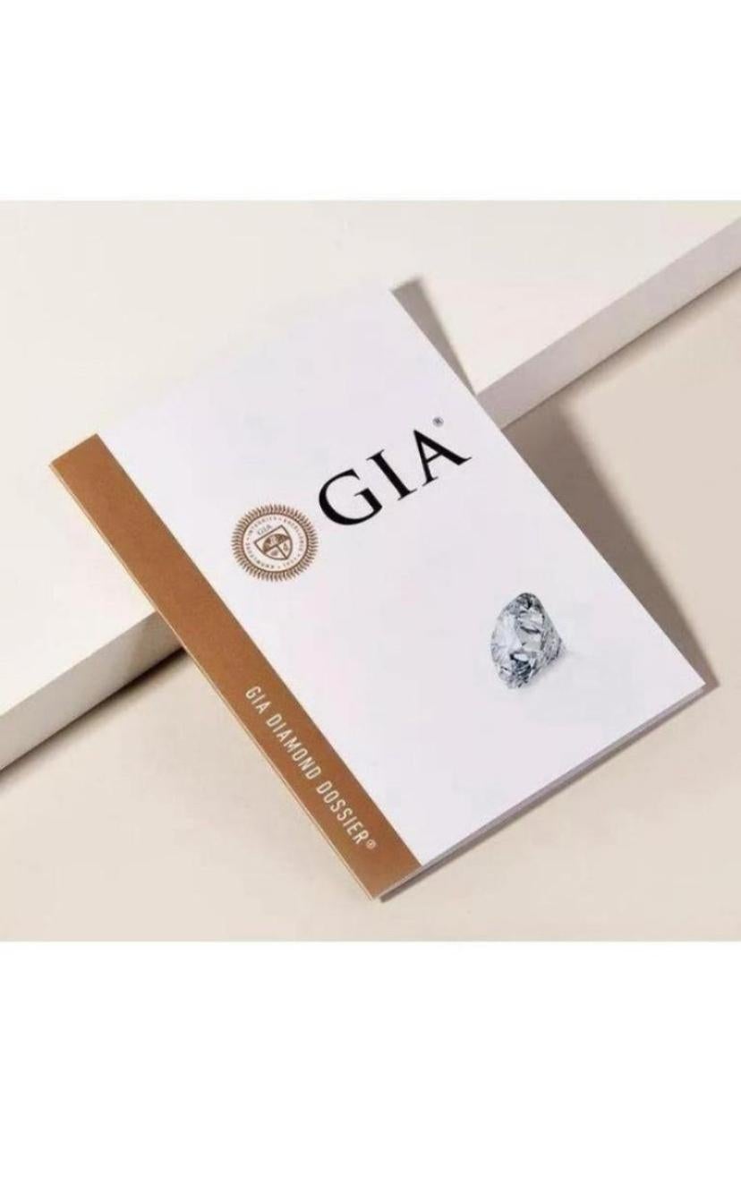 Bague en or 18 carats certifiée GIA 4,33 carats D/VVS2 Diamant en forme de marquise en vente 2