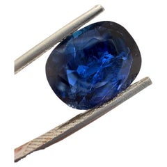 GIA Certified 4.43ct Cushion Sapphire Gemstone