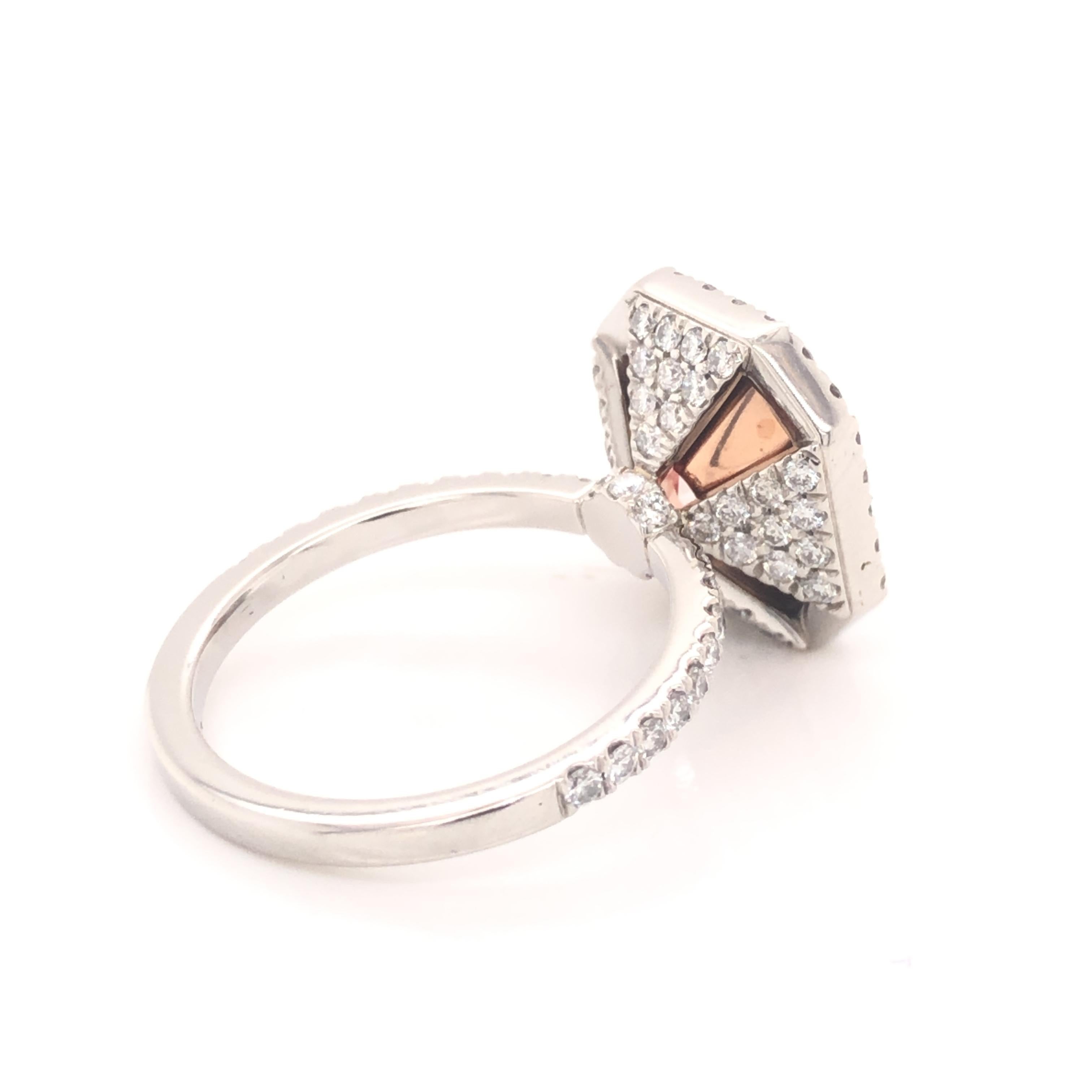 Modern ROC DIAMOND GIA Certified 4.48 Carat Pink Diamond Ring