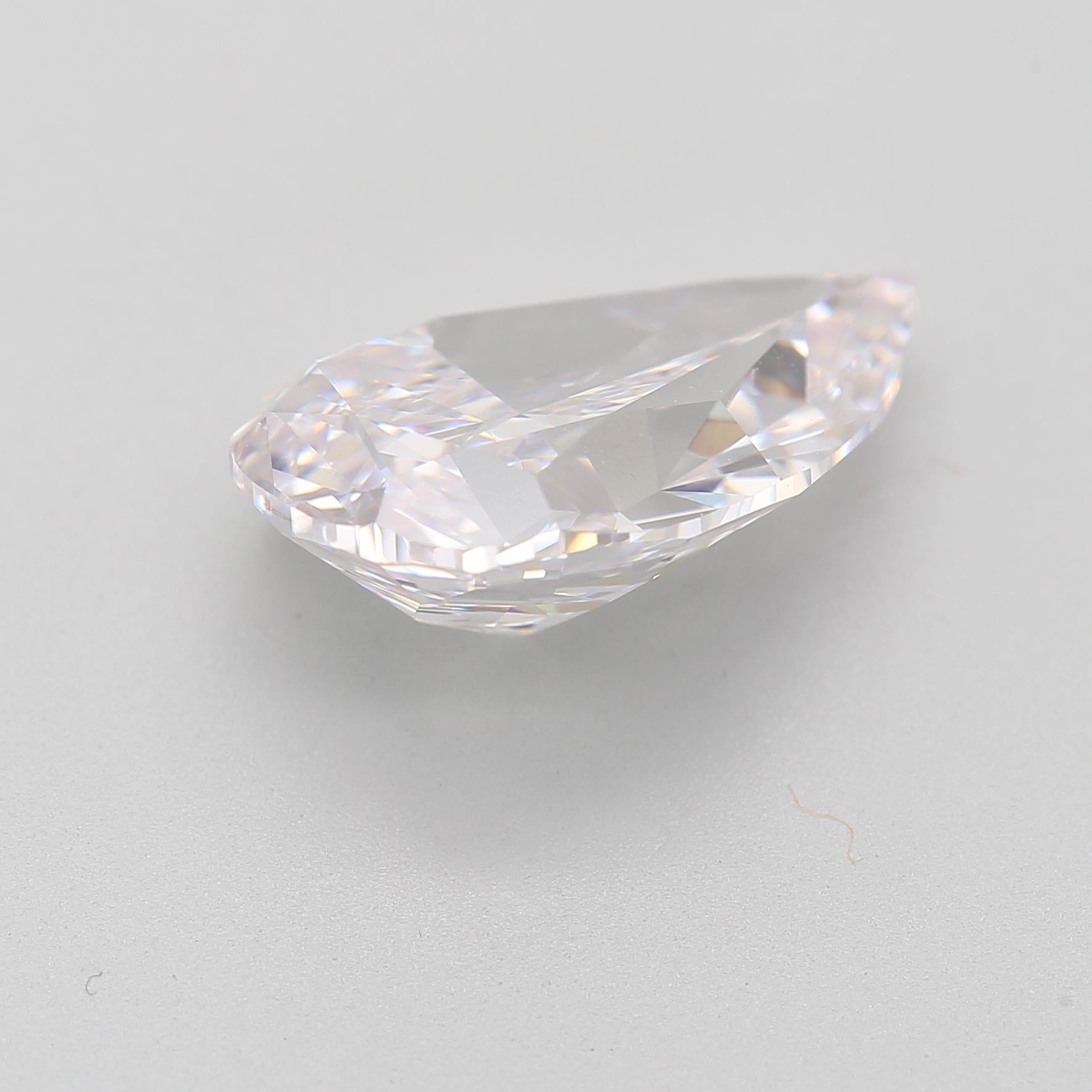 GIA Certified 4.49 Carat Faint Pink VVS1 Clarity Diamond In New Condition For Sale In บางรัก, TH