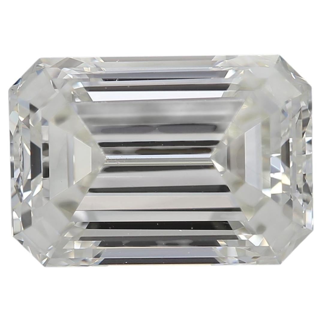GIA Certified 4.5 carat Emerald-Cut VS1 Diamond Loose or Set in Solitaire Ring