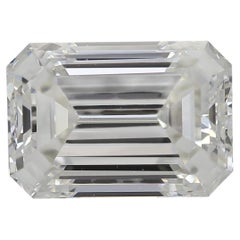 GIA Certified 4.5 carat Emerald-Cut VS1 Diamond Loose or Set in Solitaire Ring