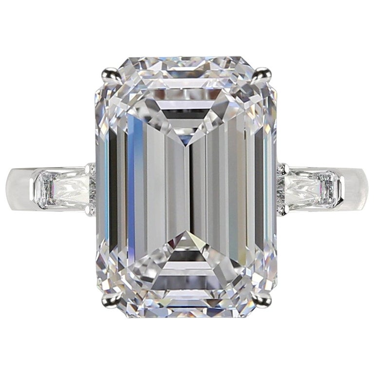 GIA Certified 3.50 Carat Emerald Cut Diamond Ring H VVS2 Excellent Cut For  Sale at 1stDibs | 3.5 carat emerald cut diamond ring, 3.5 ct emerald cut  diamond, 3.5 carat diamond ring