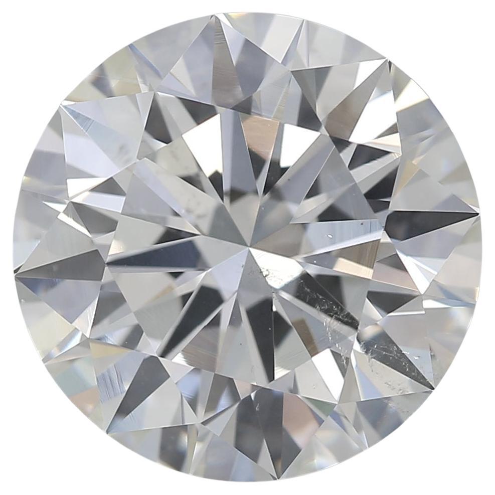 GIA zertifiziert 4,51ct J SI2 Runde Diamant lose oder in Solitär-Ring gesetzt