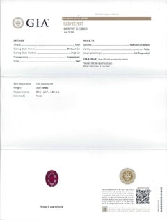 GIA Certified 4.56 Carat Ruby Round Diamond Halo Earrings