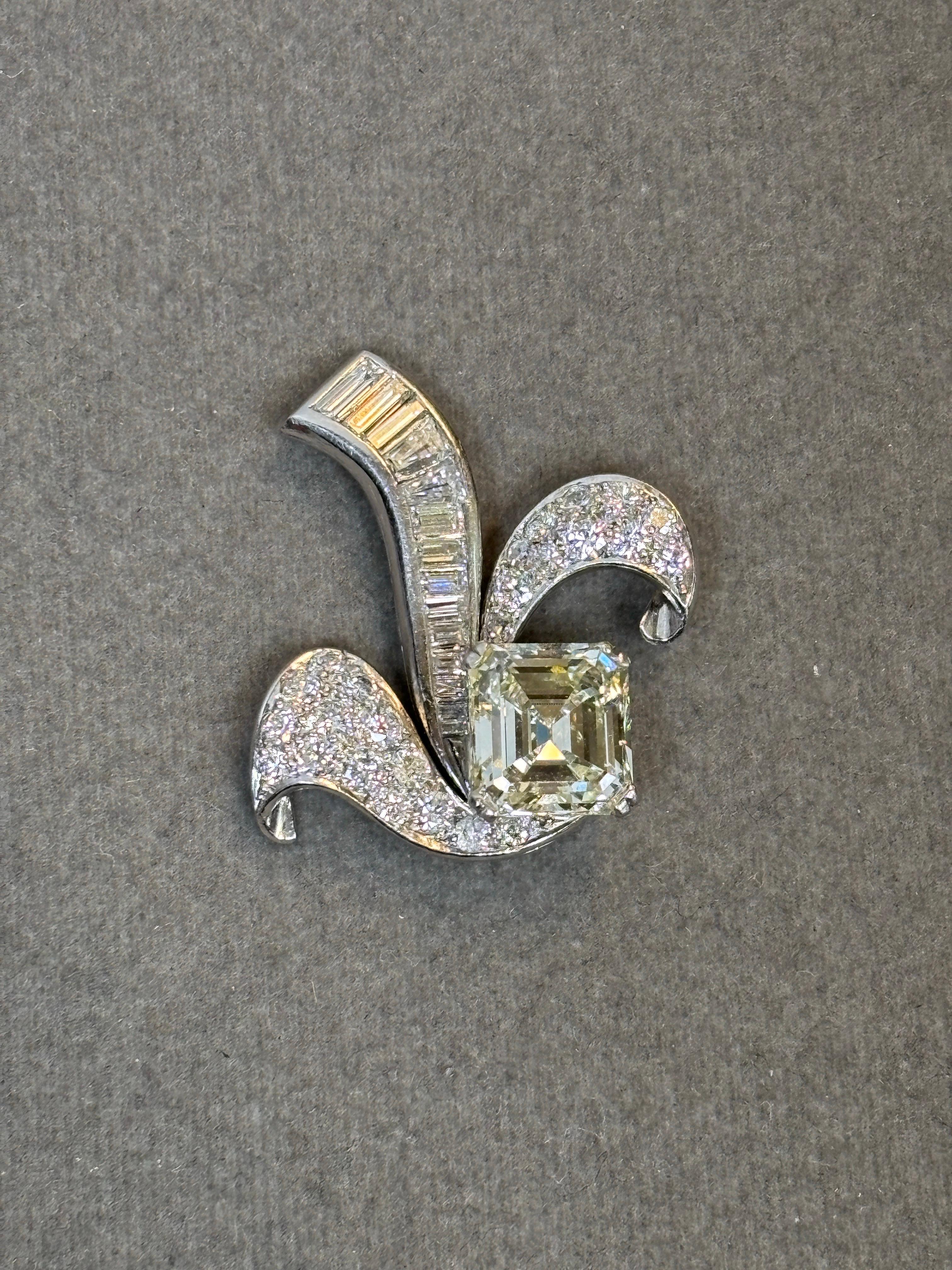 GIA-zertifizierte Diamantohrringe mit 4,58 und 5,05 Karat im Angebot 1