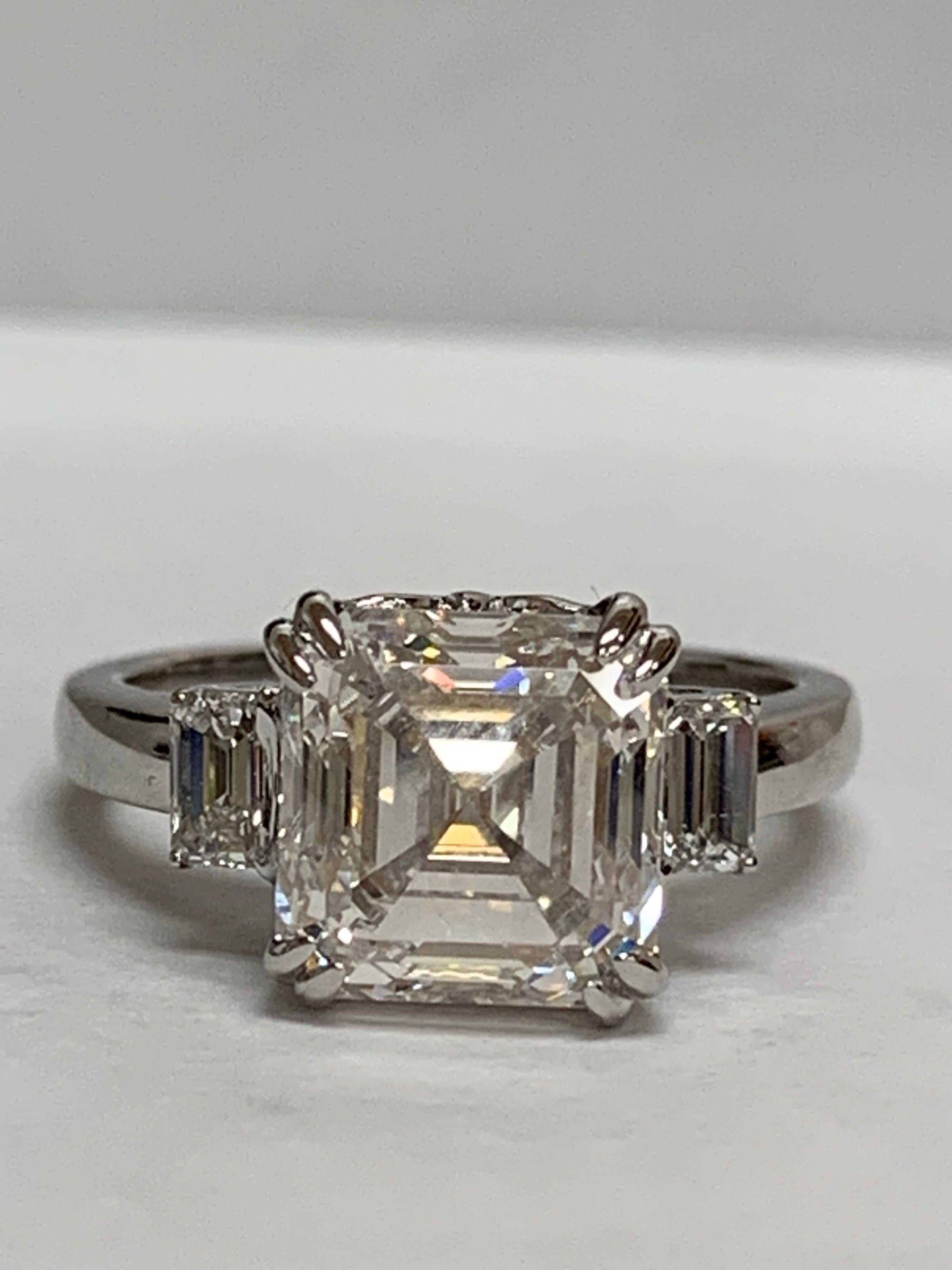 GIA Certified 4.69 Carat Diamond Ring 4