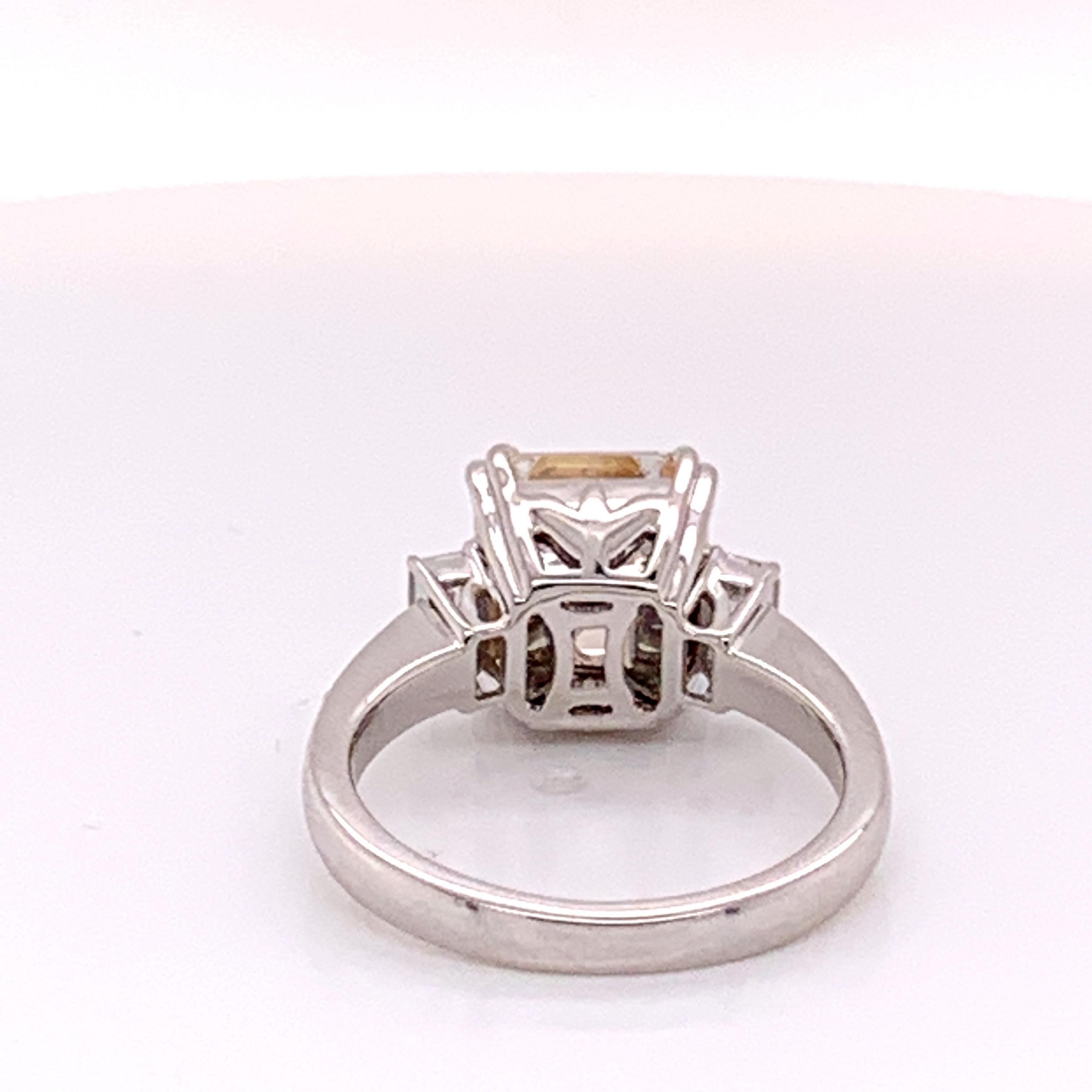 Women's GIA Certified 4.69 Carat Diamond Ring