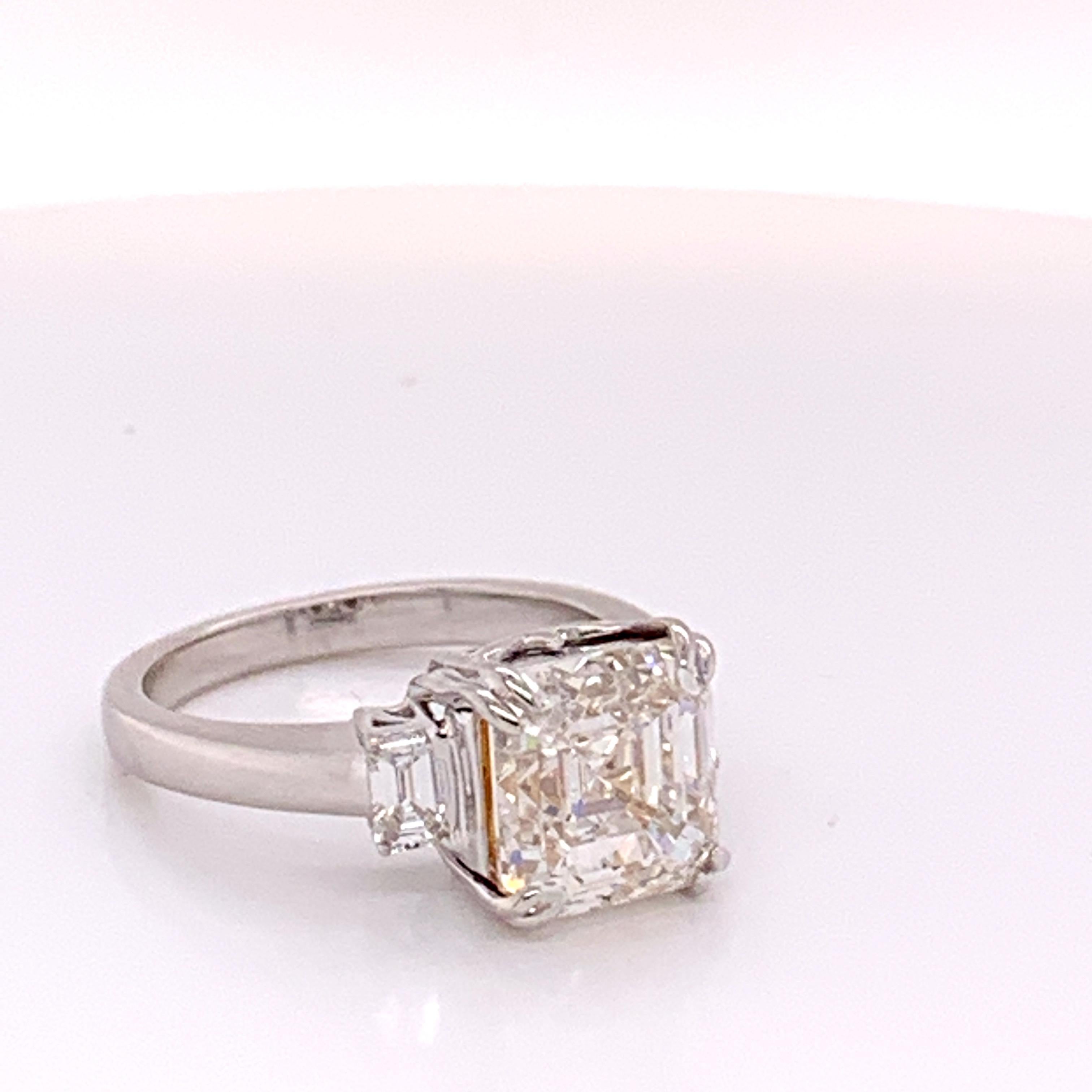 GIA Certified 4.69 Carat Diamond Ring 2