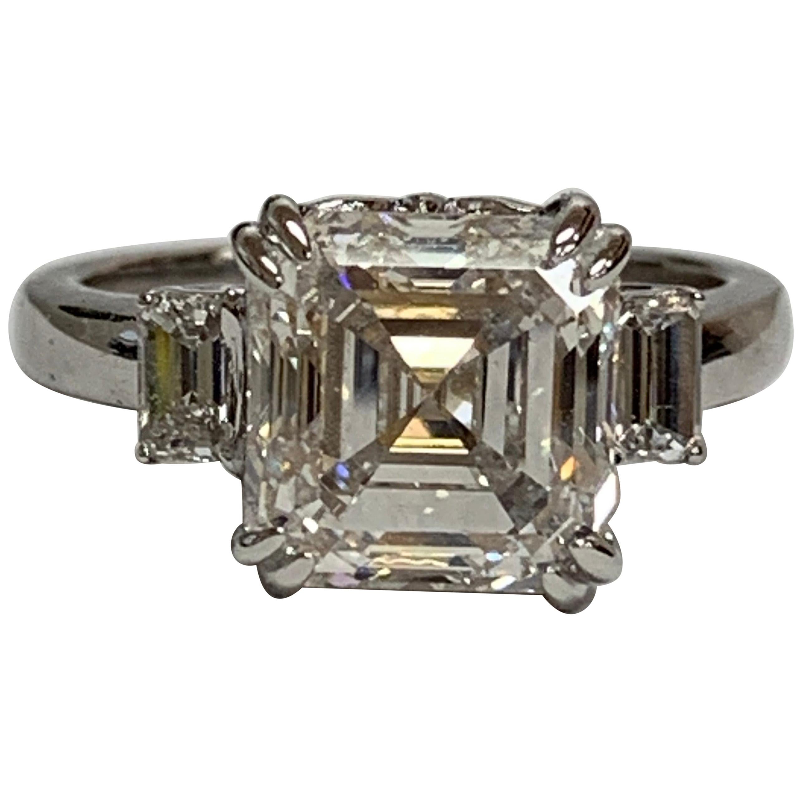 GIA Certified 4.69 Carat Diamond Ring