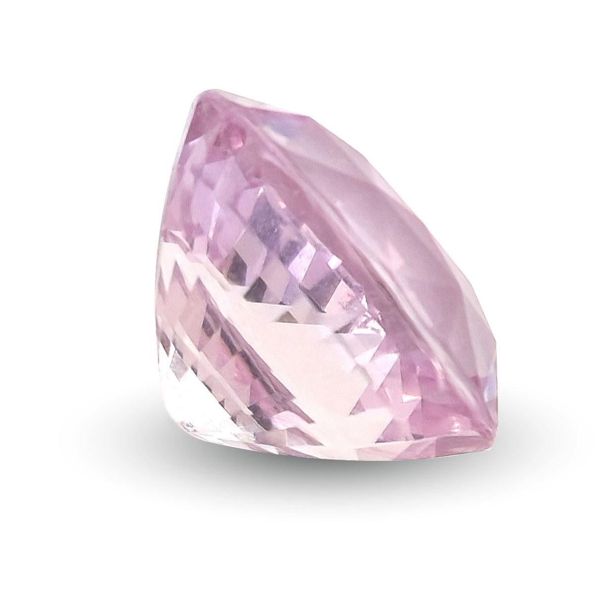 GIA Certified Natural Unheated Pink Sapphire 4.94 Carats  In New Condition For Sale In Los Angeles, CA