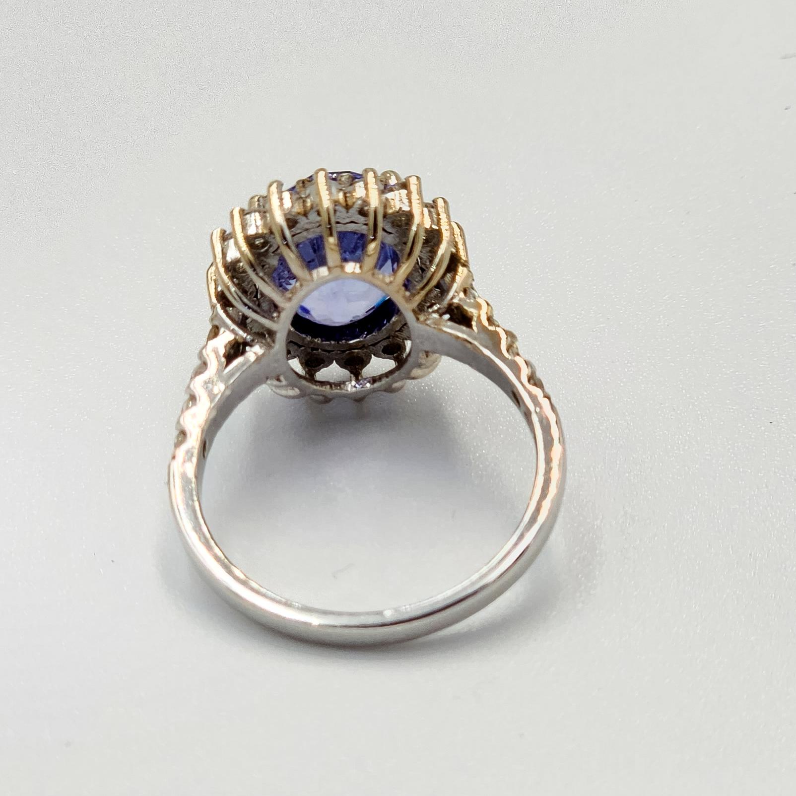 sapphire estate ring