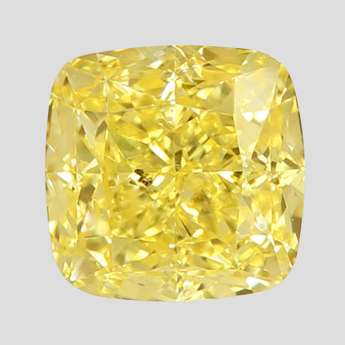 GIA Certified 5.14 Carat Fancy Yellow Diamond Solitaire Ring
fancy  yellow
two tapered baguette vs2 e color
18 carats white and yellow gold handmade in Italy 