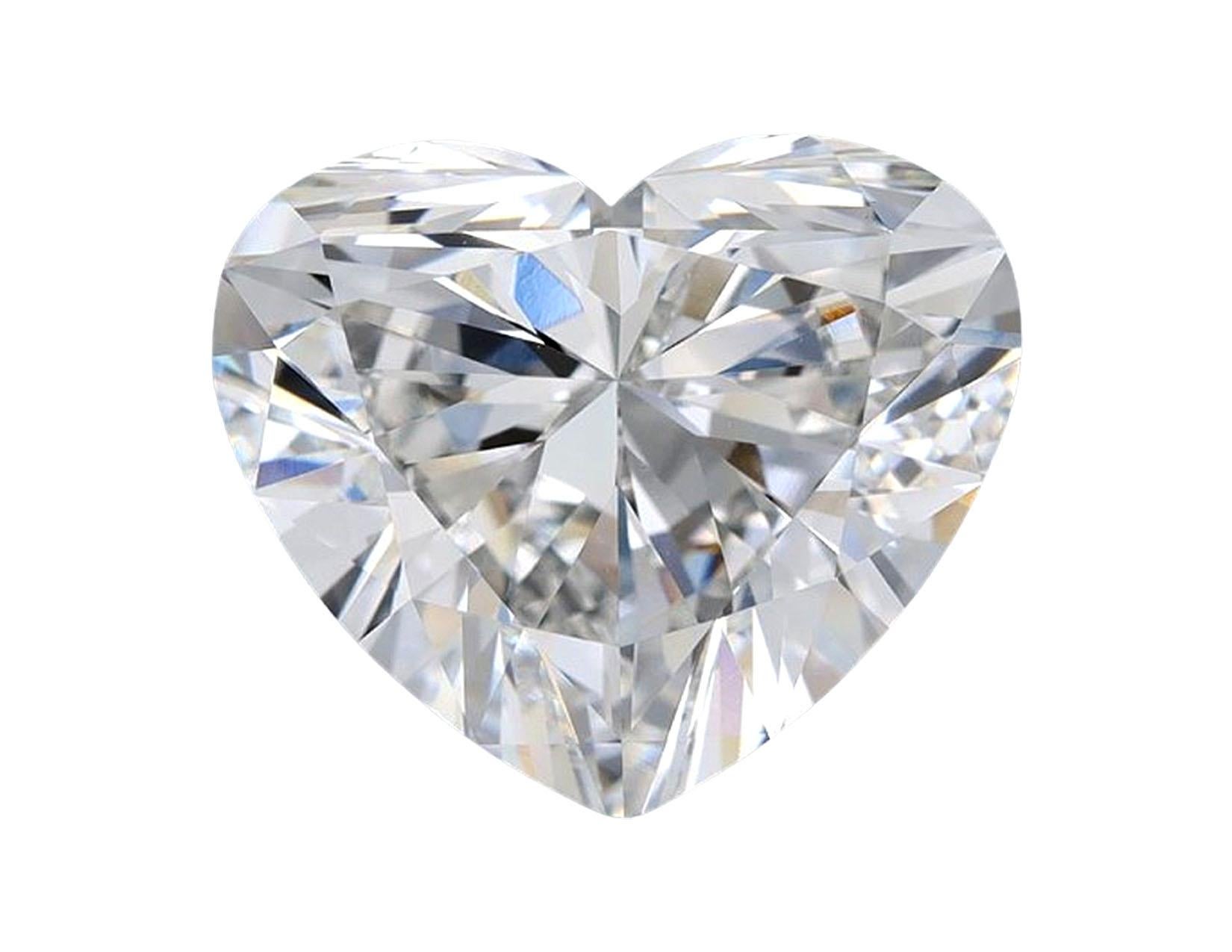 Heart Cut GIA Certified 5.00 Carat Heart Shape Diamond Solitaire Ring in 18K White Gold For Sale