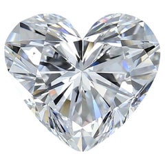 GIA Certified 5 Ct D Color Flawless Clarity Heart Shape Solitaire Diamond XX-N