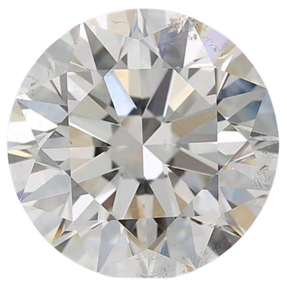 GIA Certified 5 ct Round I SI2 EX Cut Diamond Loose or Set in Solitaire Ring