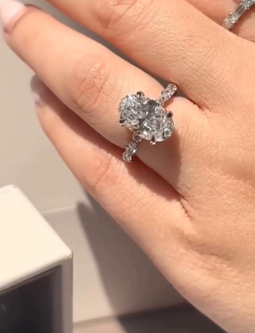5 carat diamond ring natural
