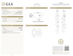 GIA Certified 5.00ct D IF Marquise Diamond Loose or Set in Solitaire Ring