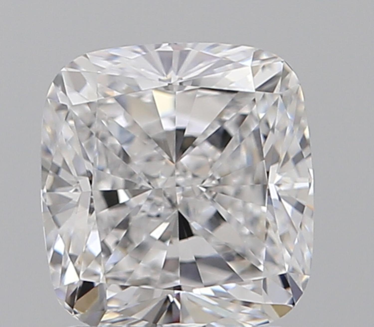 Modern GIA Certified 5.01 Carat Cushion Diamond